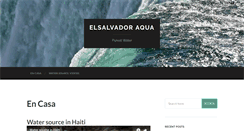 Desktop Screenshot of foroagua-elsalvador.org